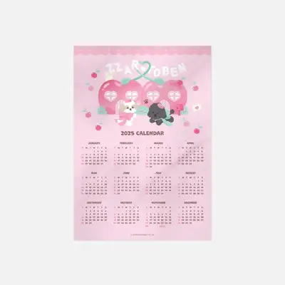 2025 CHANYEOL LIVE TOUR _City-scape Epilogue FABRIC CALENDAR