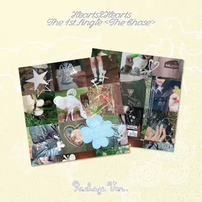 Hearts2Hearts The 1st Single [The Chase] (Package Ver.)