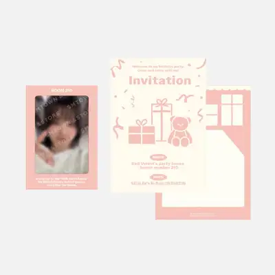 SEULGI ARTIST BIRTHDAY PARTY CARD
