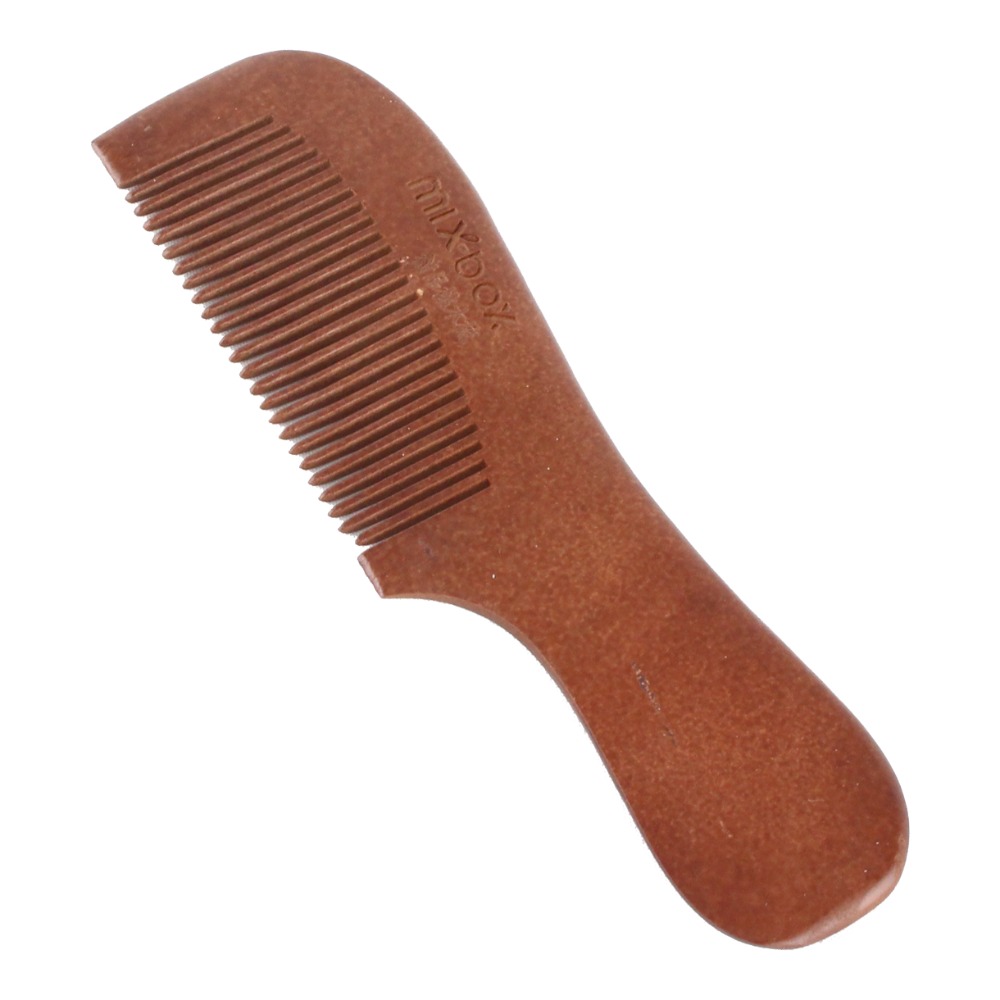 Brown Thin Handle Wooden Comb | Wood Hair Comb Portable Hair Care