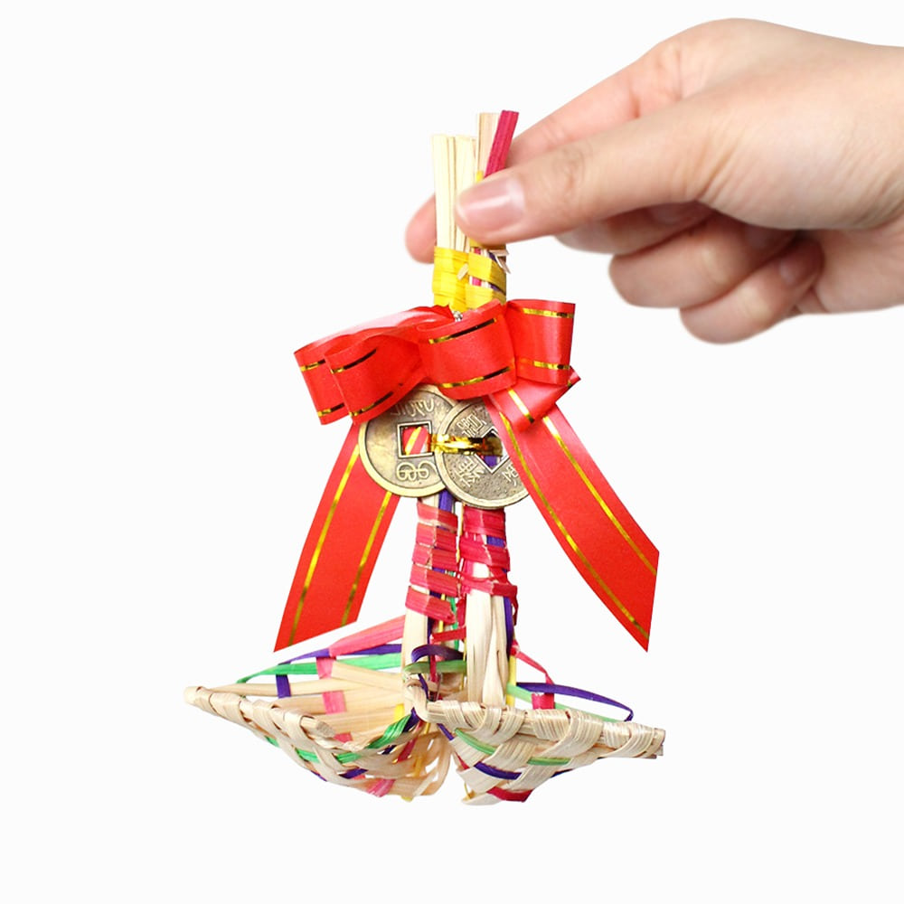 Traditional Mini Bokjori (Luck Basket) & Coin Set