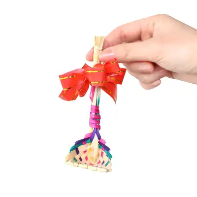 Color Mini Luck Sieve SS 1P + Ribbon (Korean Souvenir Foreign Gift New Year Holiday Promotional Gift Giveaway)
