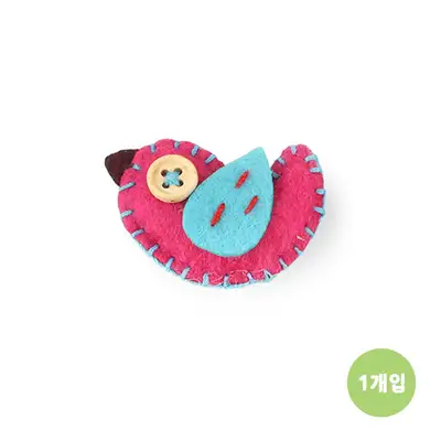 Nonwoven Bird Decoration 1P (DIY Art Material Church Classroom Environment Bulletin Board Decoration Felt Craft Photo Zone)