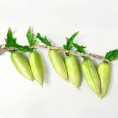 The Dam Artificial Vegetable Radish String - Fake Vegetable Photography Prop Imitation Vegetable Decor Interior Bar Decoration