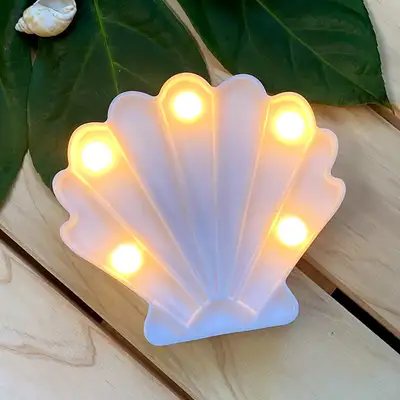 Shell Marquee Light LED Mini Lamp Ambient Camping Mood Light