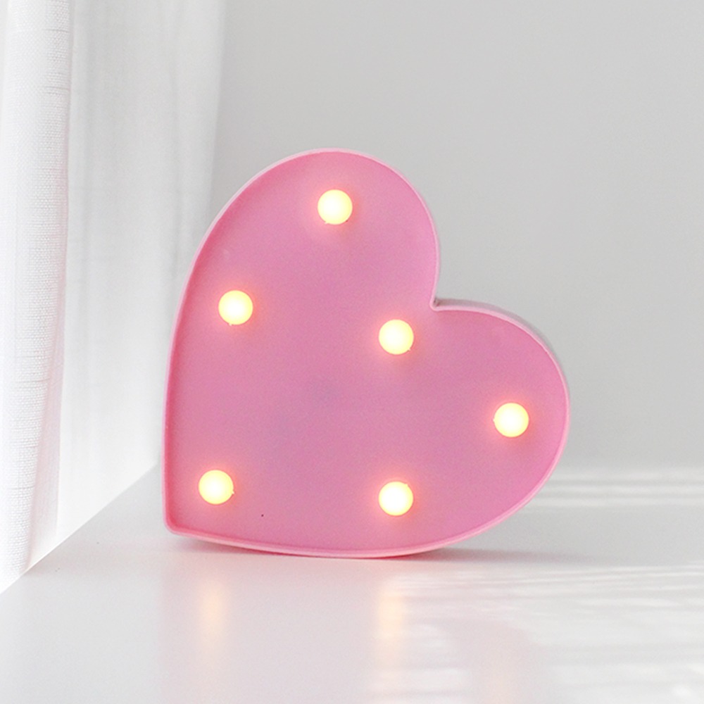 Heart Marquee Light | LED Mini Lamp Emotional Camping Mood Light