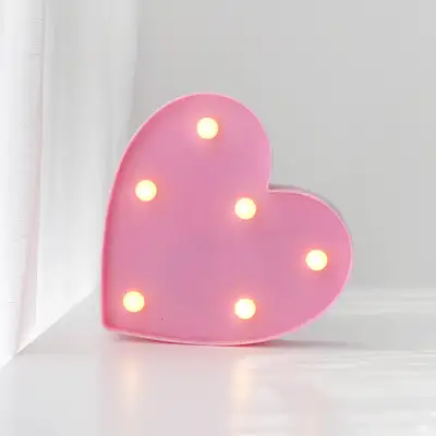 Heart Marquee Light | LED Mini Lamp Emotional Camping Mood Light