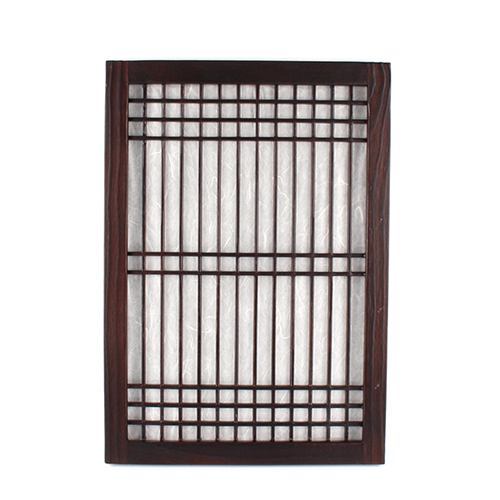 52 Traditional Window Lattice Dark Brown | Door Panel Lattice Door Hanok Window Frame