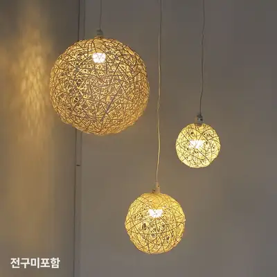 Wisteria Round Rattan Ball 2