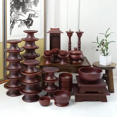 南原 タモ材 無鍛 スリーウルシ塗装祭器 37ピースセット（ウルシ塗装退主グルッ+脂肪書き）