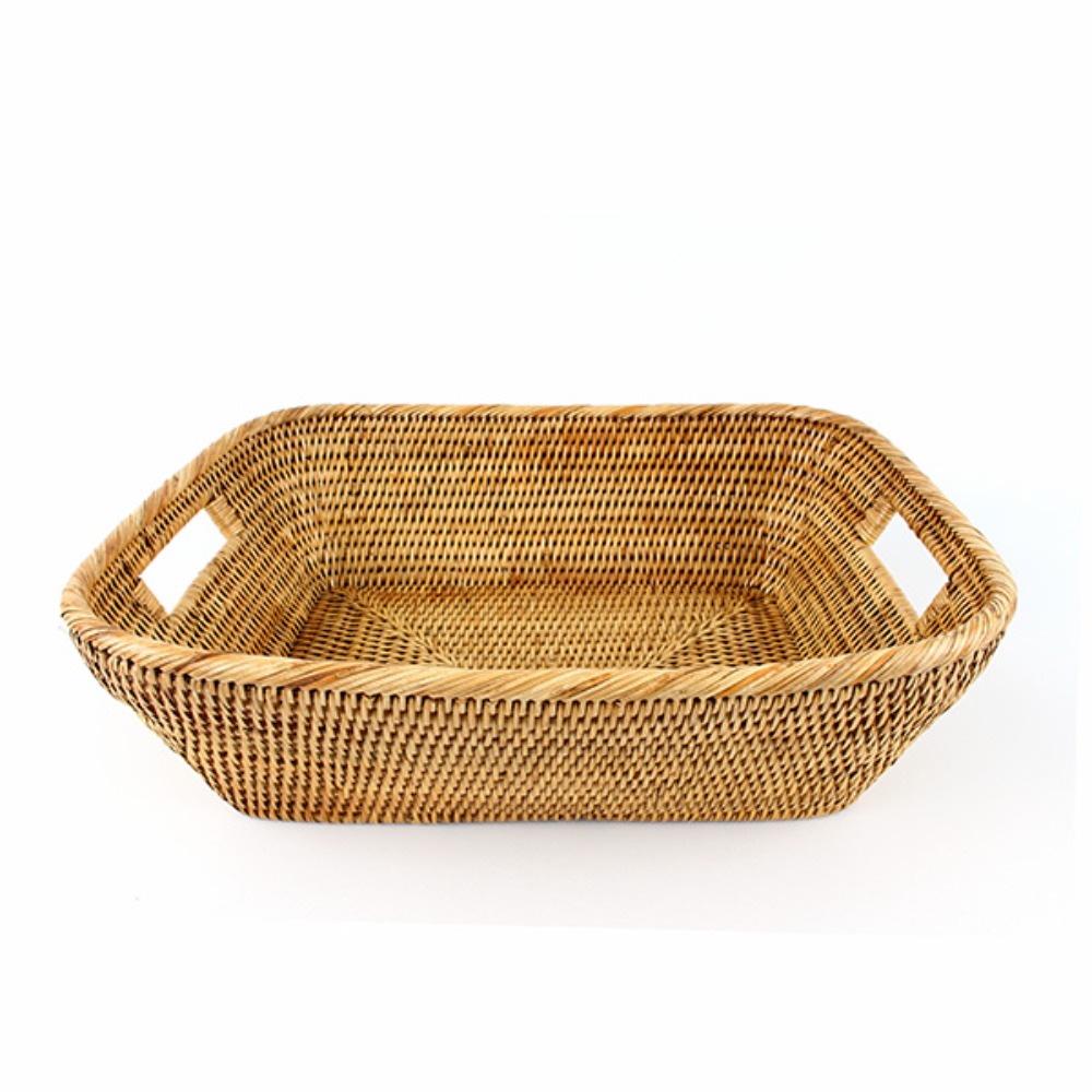 Rattan Basket Family Oval | Premium Fruit Bread Basket Rattan Interior Decoration