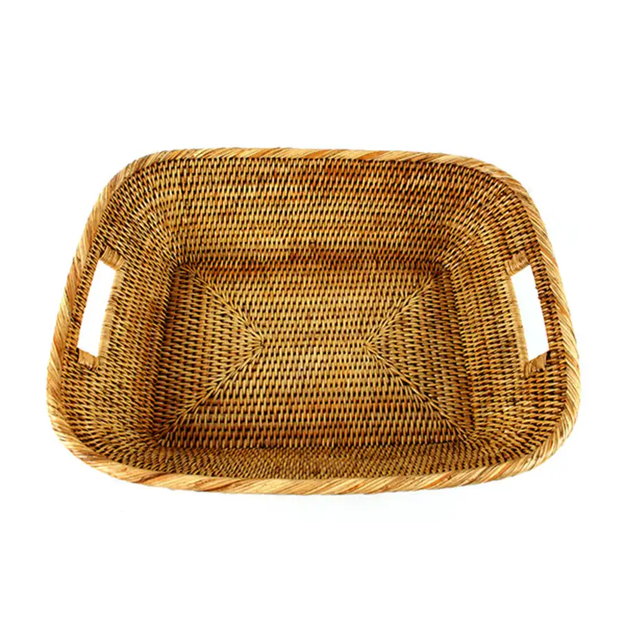 Rattan Basket Family Oval | Premium Fruit Bread Basket Rattan Interior Decoration — 3