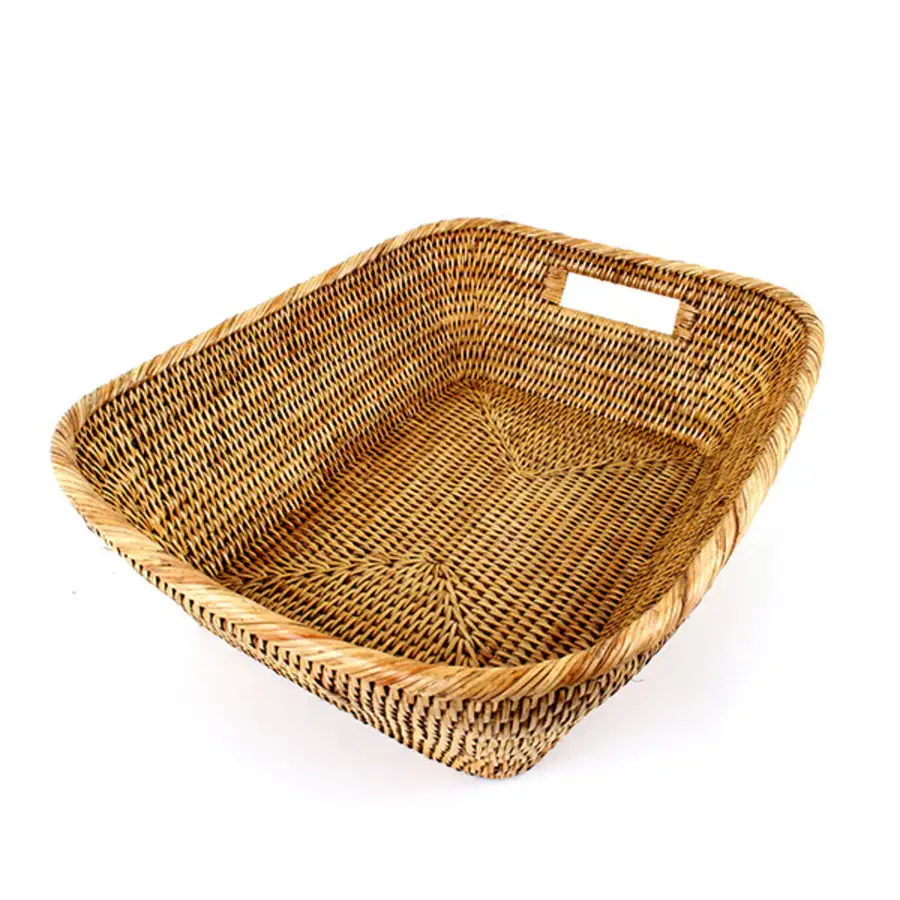 Rattan Basket Family Oval | Premium Fruit Bread Basket Rattan Interior Decoration — 4