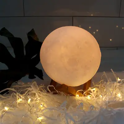 Moon Mood Light L10cm | Mini LED Lighting Camping Sleep Light Nursing Light