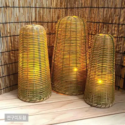 Bamboo Yusu (Traditional Brewing Strainer - Rice Wine Filter Tool, Lantern Shade, Hanok Interior Decor, Mood Light)
