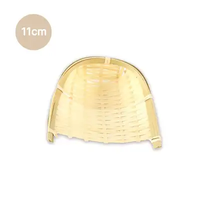 Traditional Bamboo Mini Basket 11cm (Woven Basket Decorative Folk Item)
