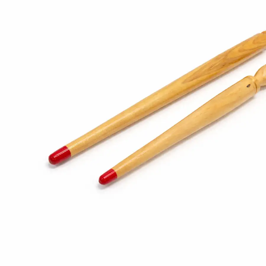 Korean Wood Conductor Baton 2-Piece Set (39cm 56cm Natural Wood Pointer Multi-Purpose Stick Academy Lecture Educational Baton) — 3