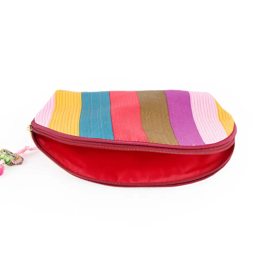 Nubi Saekdong Pouch Round (Korean Gift, Cosmetic Pouch, Traditional Souvenir) — 3