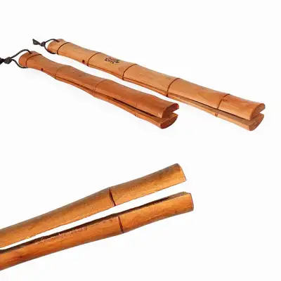 Korean Apricot Wood Massage Stick (Portable Neck and Shoulder Massage Tool, Acupressure Rod, Health Gift)