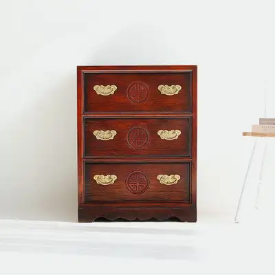 囍(き) 3段引き出しチェスト 60型 伝統アンティーク家具