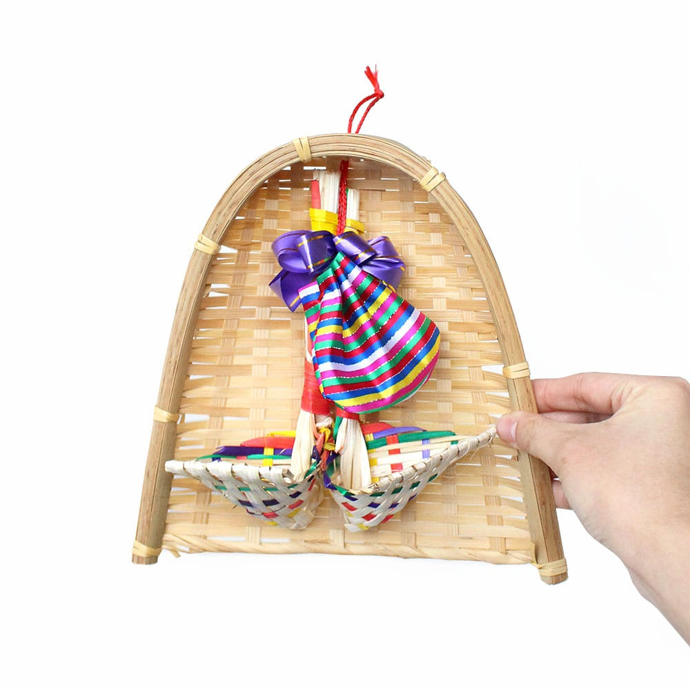 Traditional Mini Key Bokjori S Set (Lucky Charm Evil Eye Prevention Keychain New Year New Year's Day Housewarming Gift)