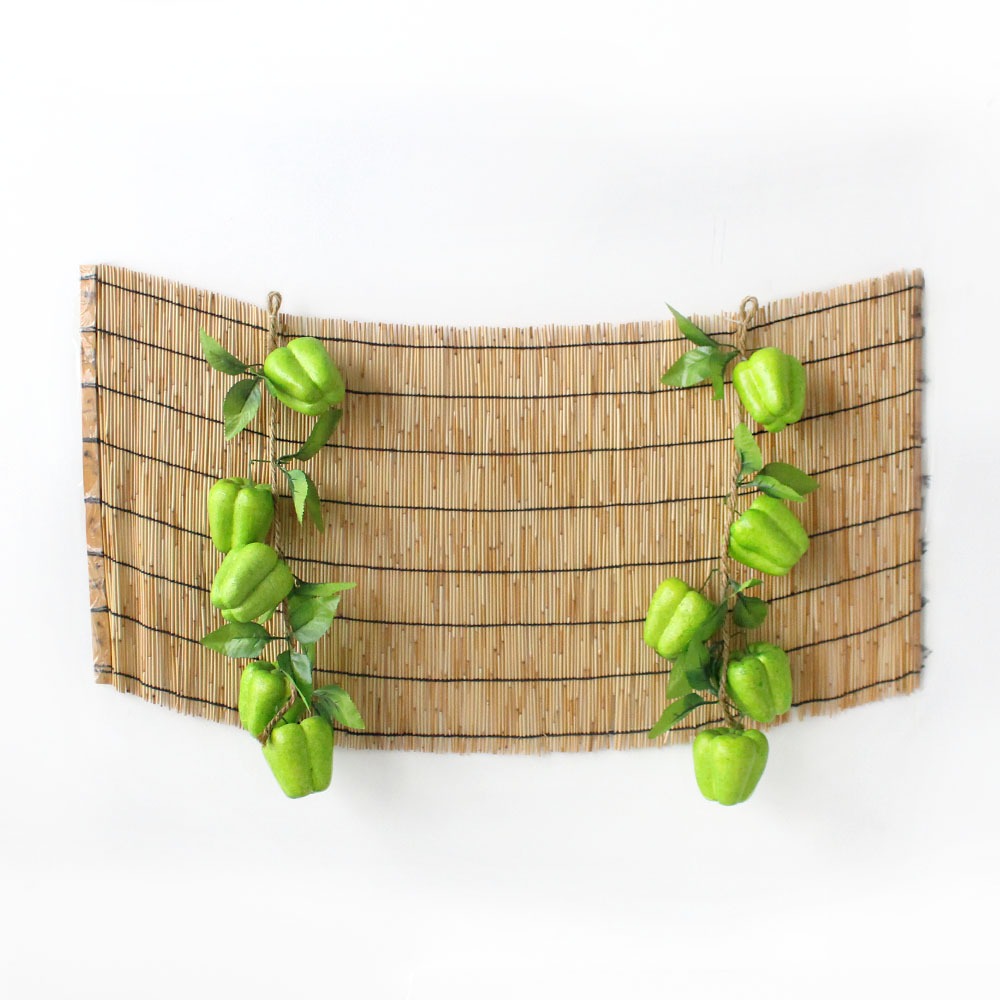 Traditional Holiday Photo Zone Background Paprika Green Set (Chuseok Event Decoration Autumn Craft Pet Birthday Photo Zone)