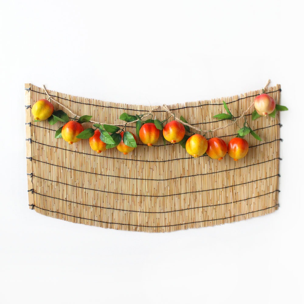 Traditional Holiday Photo Zone Background Pomegranate Set (Chuseok Event Decoration Autumn DIY Pet Birthday Photo Zone)