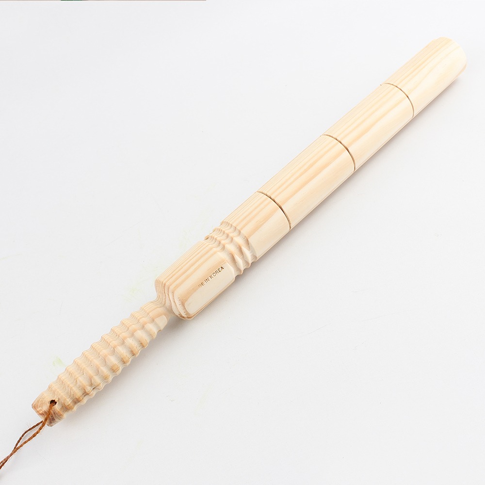 Natural Domestic Bamboo Handle Massage Stick | Shoulder Massage Tool Filial Piety Gift