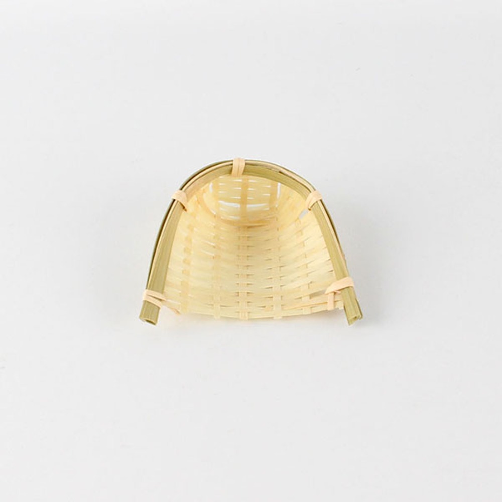 9cm Miniature Bamboo Mini Sieve Basket