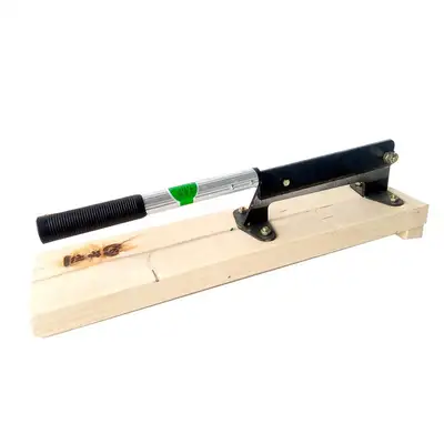 Domestic Cast Iron Traditional Knife Guillotine | Rice Cake & Herbal Cutting Machine