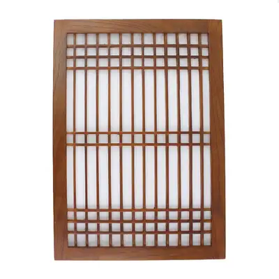 Basic Brown Traditional Window Lattice 52 | Latticed Door Panel Hanok Door Lattice