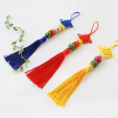 Traditional Tassel Knot Chrysanthemum Norigae Wedding Gift Hanbok Hostess Accessory