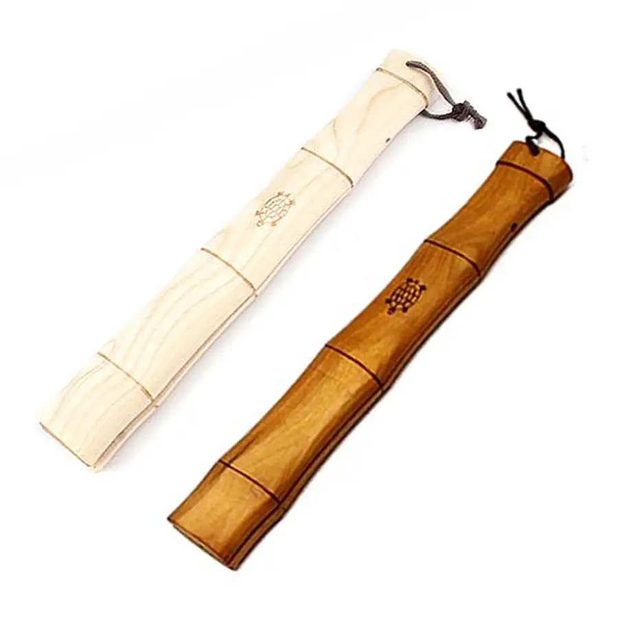 Apricot Wood Bamboo Massage Stick | Massage Tool for Shoulders and Neck