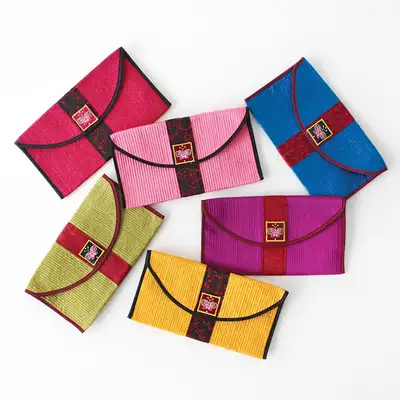 Ddinubi Rectangular Bankbook Wallet | Traditional Korean Gift Pouch