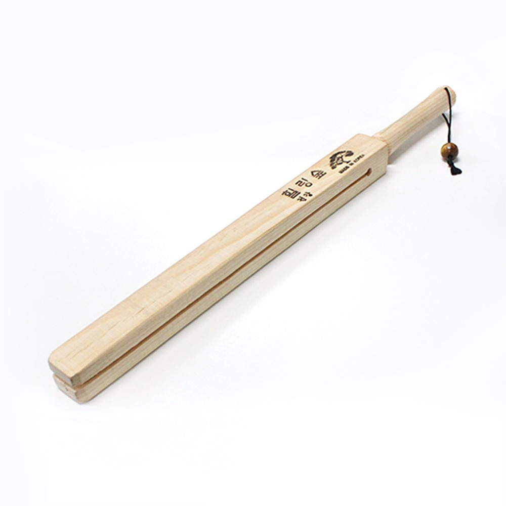 Natural Healing Forest Wood Massage Stick Straight 43 | Acupressure Rod