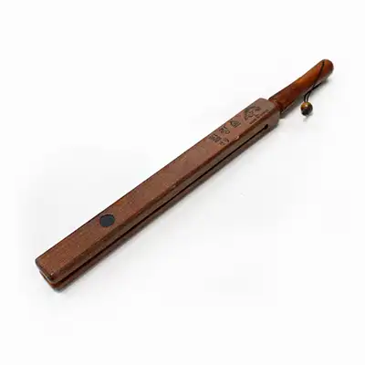 Brown Healing Forest Natural Wood Bamboo Stick Straight 43 | Massage Rod Acupressure Rod