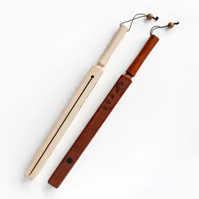 Healing Forest Natural Wood Bamboo Massage Stick Straight 43 - Neck Shoulder Massager