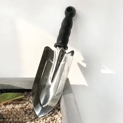Flower Spade | Stainless Steel Seedling Spade Potting Shovel Garden Tool Flower Bed Vegetable Garden