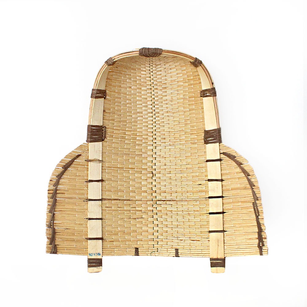 M 62x57cm Large Willow Winnow | Weekend Farm Chuseok Holiday Traditional Experience Grain Harvest Korean Hanok Interior Craft Decor