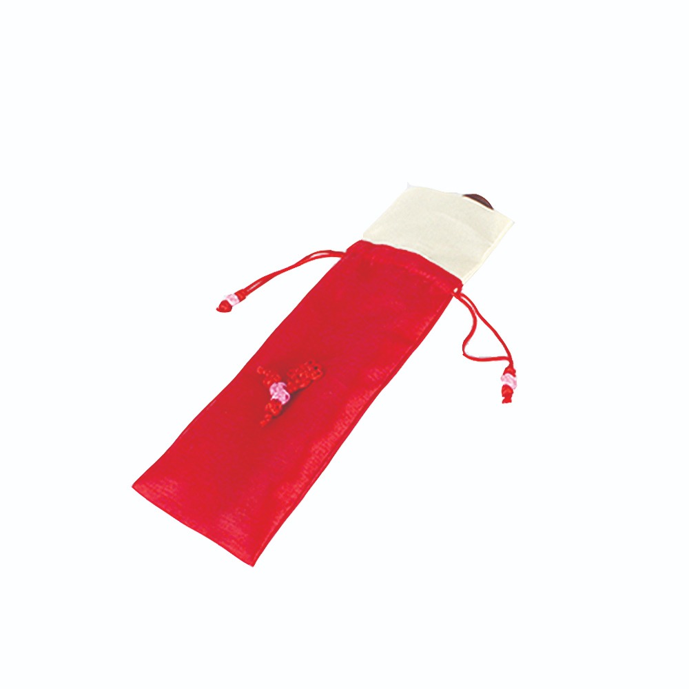 Red Traditional Blue-Red Spoon Pouch 1P | Betrothal Gift Traditional Luck Utensil Case Spoon Pouch Wedding Housewarming Gift