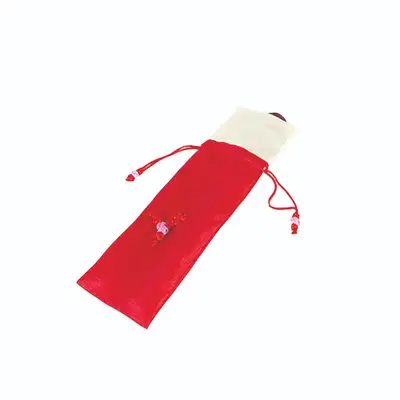 Red Traditional Blue-Red Spoon Pouch 1P | Betrothal Gift Traditional Luck Utensil Case Spoon Pouch Wedding Housewarming Gift