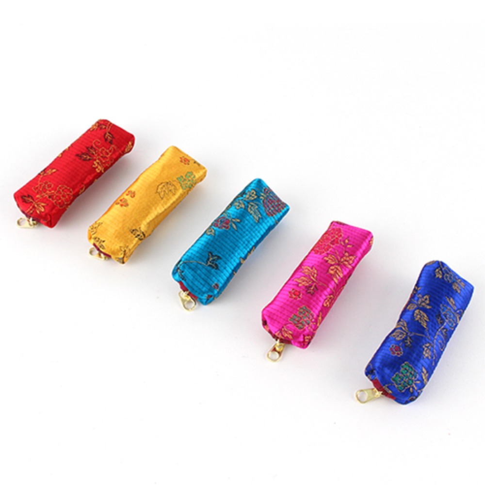 Silk Brocade Quilted Stamp Pouch 1P | Saekdong Wallet | Foreign Visitor Gift | Korean Souvenir | Traditional Craft Accessory