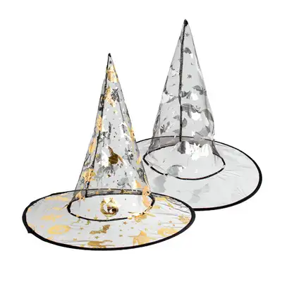 Halloween Cone Witch Hat (Party Costume Cosplay Headband Special Party Hat Decoration Prop)