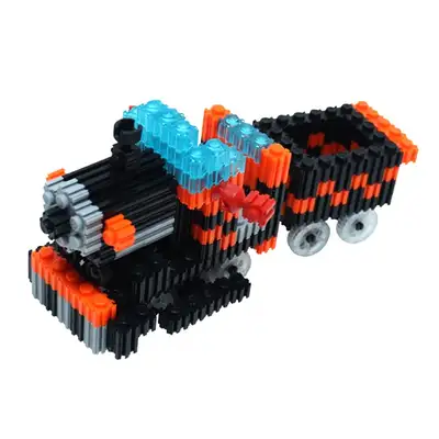 Train Foam Block Design Set | Toy Pom-Pom Color