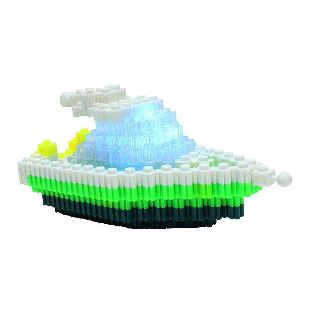 LED Pear Defoam Block Design Set | Pom Pom Color Mini Block