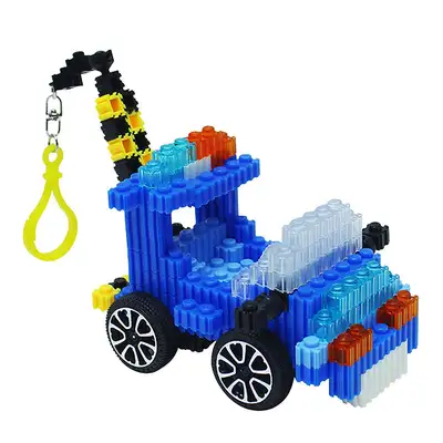 Tow Truck Deform Block Design Set | 3D Toy Pom Pom Color