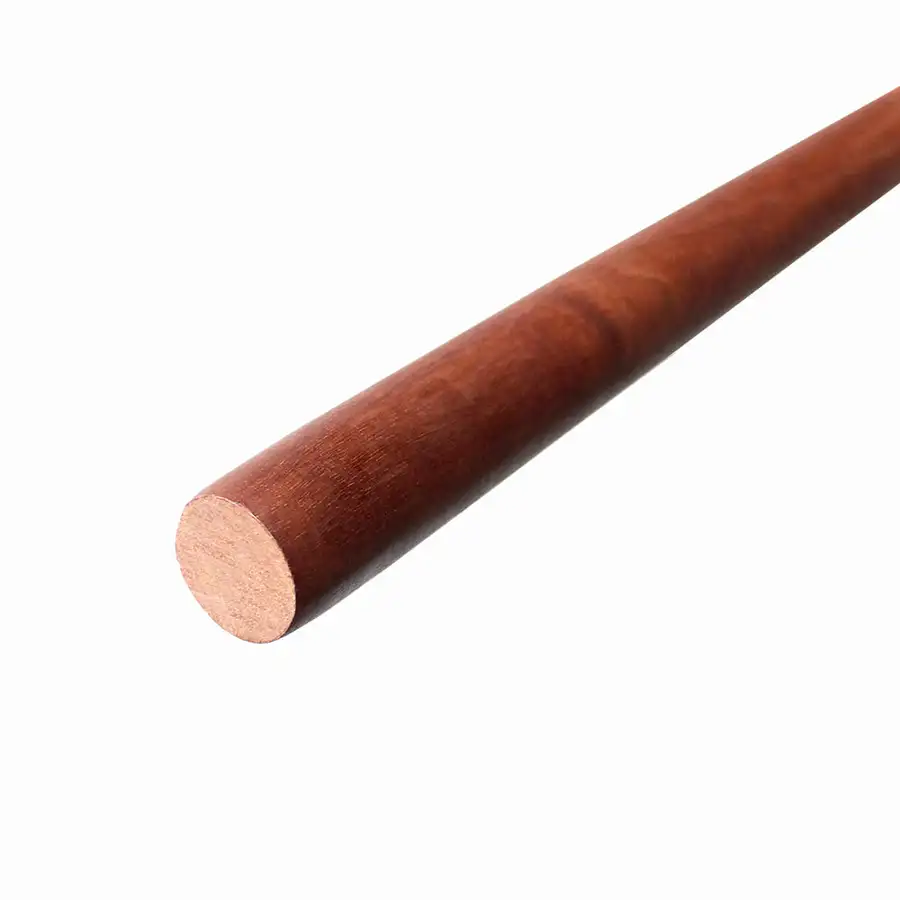 Boxwood Exercise Bar 150cm (Wood Stretching Bar Home Training Pilates Solid Wood Yoga Bar Stretching Rod Massage Roller) — 3