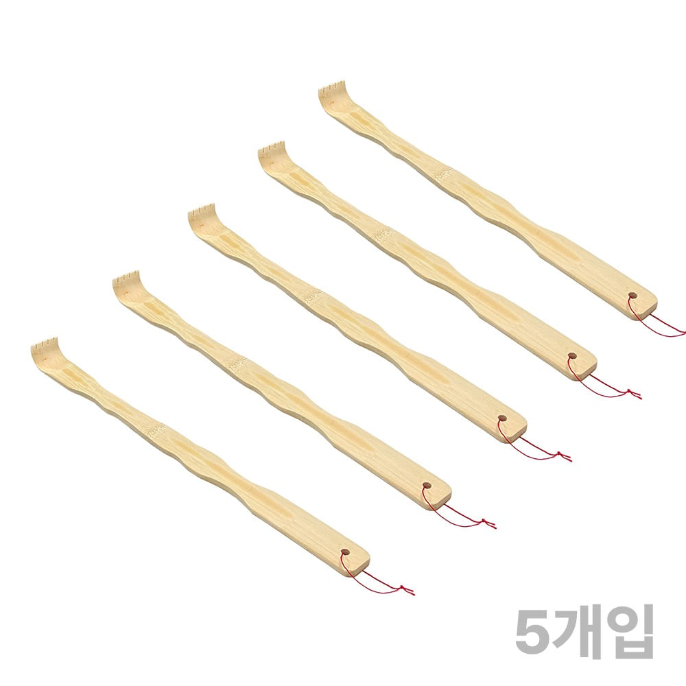 Bamboo Back Scratcher A Set of 5