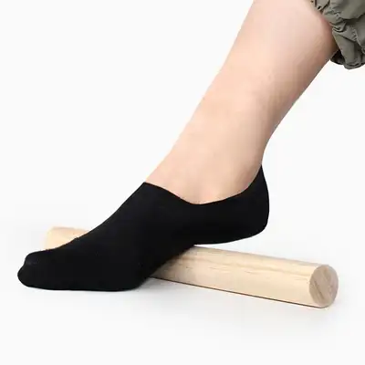 Domestic Acupressure Stick 25-30cm (Mini Neck Stick Wood Massage Rod for Home Gym Pilates Yoga)