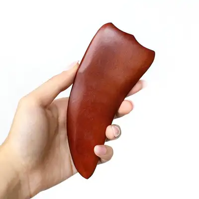 Rosewood Gua Sha Acupressure Tool Cl Wood Full Body Face Massager Meridian